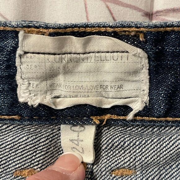 Current/Elliot The Boyfriend Women’s Distressed Jeans - Picture 8 of 10
